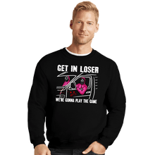 Load image into Gallery viewer, Secret_Shirts Crewneck Sweater, Unisex / Small / Black Play The Game
