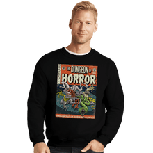 Load image into Gallery viewer, Shirts Crewneck Sweater, Unisex / Small / Black The Dungeon Of Horror
