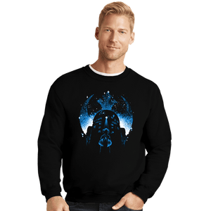 Shirts Crewneck Sweater, Unisex / Small / Black Message Of Hope