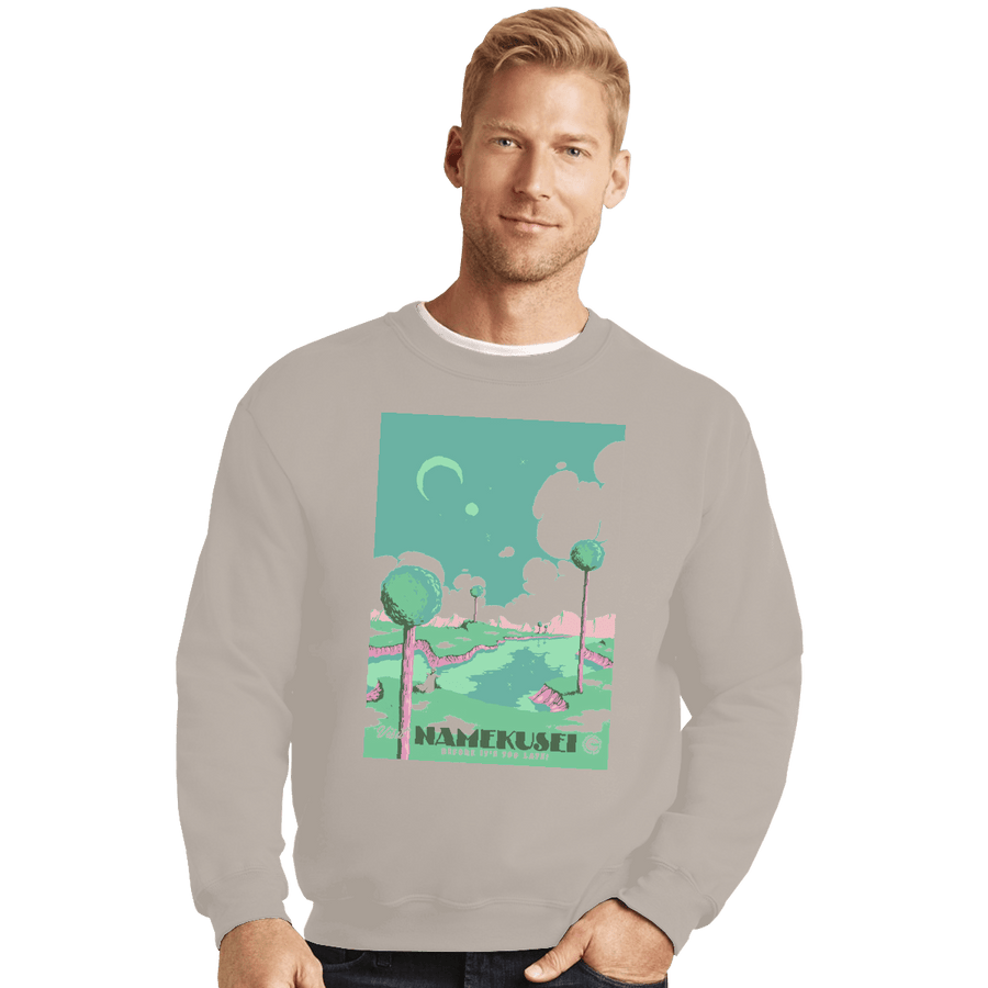 Shirts Crewneck Sweater, Unisex / Small / Sand Visit Namekusei