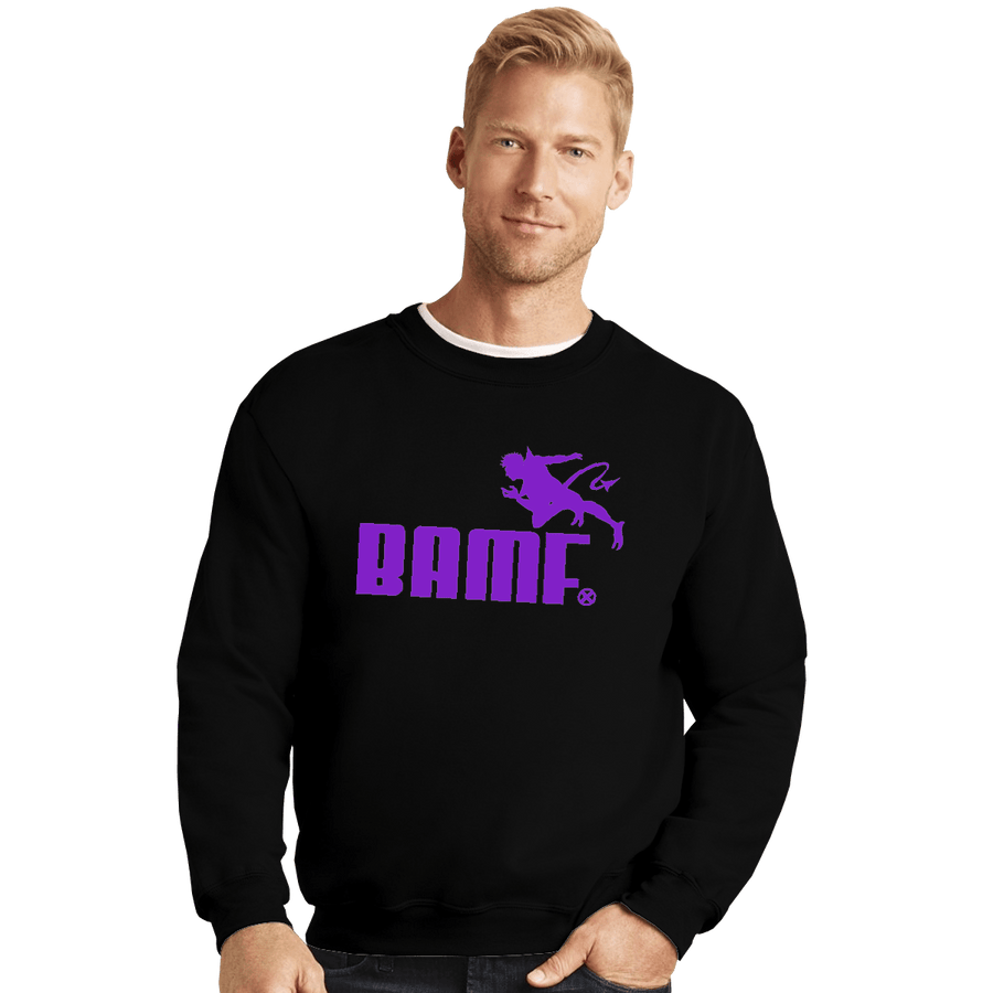 Secret_Shirts Crewneck Sweater, Unisex / Small / Black Mutant Athletics
