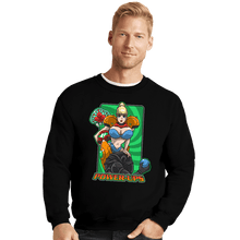 Load image into Gallery viewer, Daily_Deal_Shirts Crewneck Sweater, Unisex / Small / Black Power-Ups
