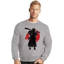 Load image into Gallery viewer, Shirts Crewneck Sweater, Unisex / Small / Sports Grey Crimson yamato
