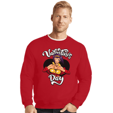 Load image into Gallery viewer, Secret_Shirts Crewneck Sweater, Unisex / Small / Red Faye Valentine&#39;s Day
