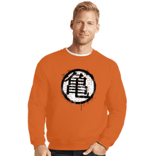Load image into Gallery viewer, Shirts Crewneck Sweater, Unisex / Small / Red Kame Spray
