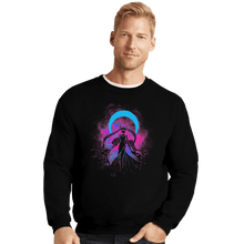 Load image into Gallery viewer, Shirts Crewneck Sweater, Unisex / Small / Black Queen Of Darkness Art
