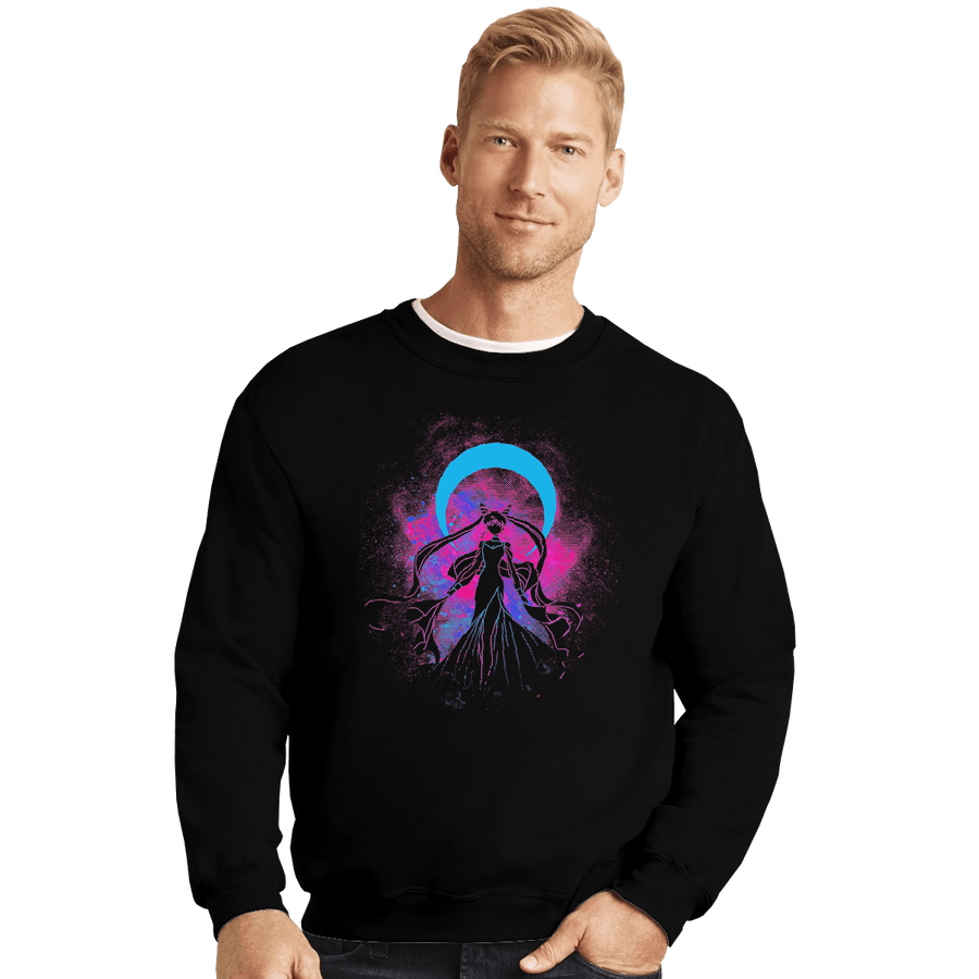 Shirts Crewneck Sweater, Unisex / Small / Black Queen Of Darkness Art