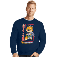 Load image into Gallery viewer, Daily_Deal_Shirts Crewneck Sweater, Unisex / Small / Navy Star Prowler
