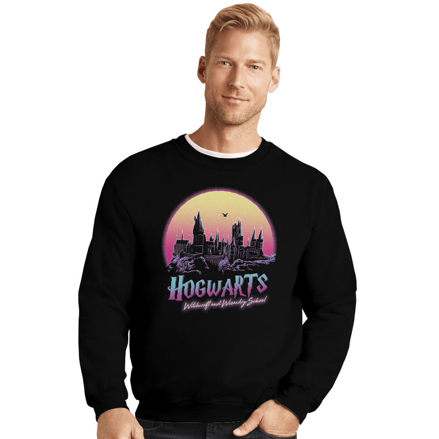 Shirts Crewneck Sweater, Unisex / Small / Black Old School Of Magic