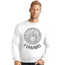 Load image into Gallery viewer, Shirts Crewneck Sweater, Unisex / Small / White Edsace
