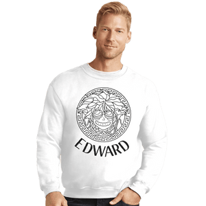 Shirts Crewneck Sweater, Unisex / Small / White Edsace