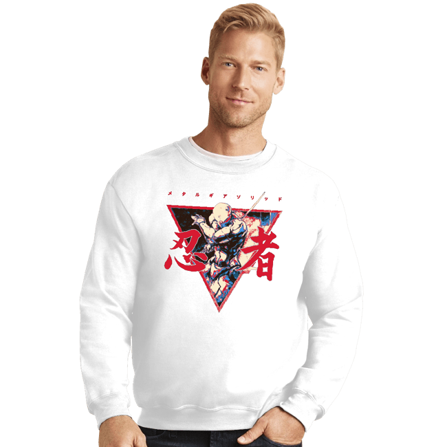 Secret_Shirts Crewneck Sweater, Unisex / Small / White The Fox