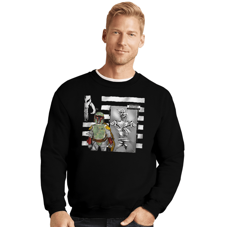 Shirts Crewneck Sweater, Unisex / Small / Black So Fett, So Freeze