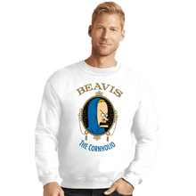 Load image into Gallery viewer, Daily_Deal_Shirts Crewneck Sweater, Unisex / Small / White The Cornholio
