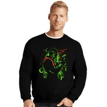 Load image into Gallery viewer, Daily_Deal_Shirts Crewneck Sweater, Unisex / Small / Black Black Dog
