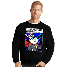 Load image into Gallery viewer, Daily_Deal_Shirts Crewneck Sweater, Unisex / Small / Black Busta

