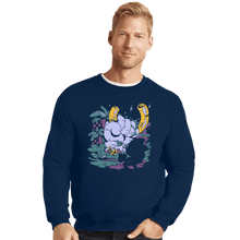 Load image into Gallery viewer, Shirts Crewneck Sweater, Unisex / Small / Navy Fallen Green Hill
