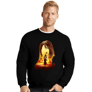 Shirts Crewneck Sweater, Unisex / Small / Black Summoner Of Spira