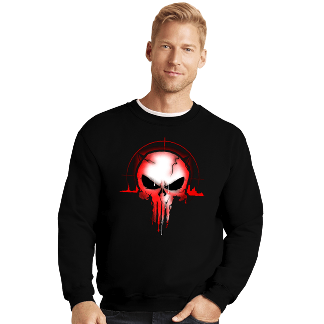 Shirts Crewneck Sweater, Unisex / Small / Black No One Goes Unpunished