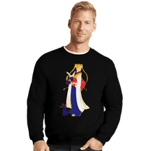 Load image into Gallery viewer, Shirts Crewneck Sweater, Unisex / Small / Black Sailor Geisha
