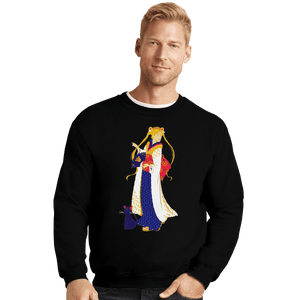Shirts Crewneck Sweater, Unisex / Small / Black Sailor Geisha