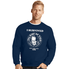 Load image into Gallery viewer, Secret_Shirts Crewneck Sweater, Unisex / Small / Navy Surviving Vigo

