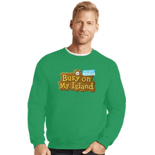 Load image into Gallery viewer, Shirts Crewneck Sweater, Unisex / Small / Irish Green Do Not Disturb
