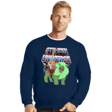 Load image into Gallery viewer, Secret_Shirts Crewneck Sweater, Unisex / Small / Navy Steven Of The Universe
