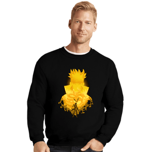 Shirts Crewneck Sweater, Unisex / Small / Black Naruto Bonds