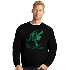 Shirts Crewneck Sweater, Unisex / Small / Black Spirit