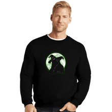 Load image into Gallery viewer, Shirts Crewneck Sweater, Unisex / Small / Black Moonlight Boogeyman
