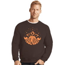 Load image into Gallery viewer, Shirts Crewneck Sweater, Unisex / Small / Dark Chocolate Tamaranch Mountain
