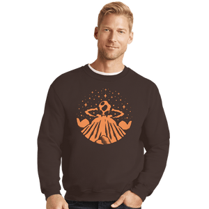 Shirts Crewneck Sweater, Unisex / Small / Dark Chocolate Tamaranch Mountain