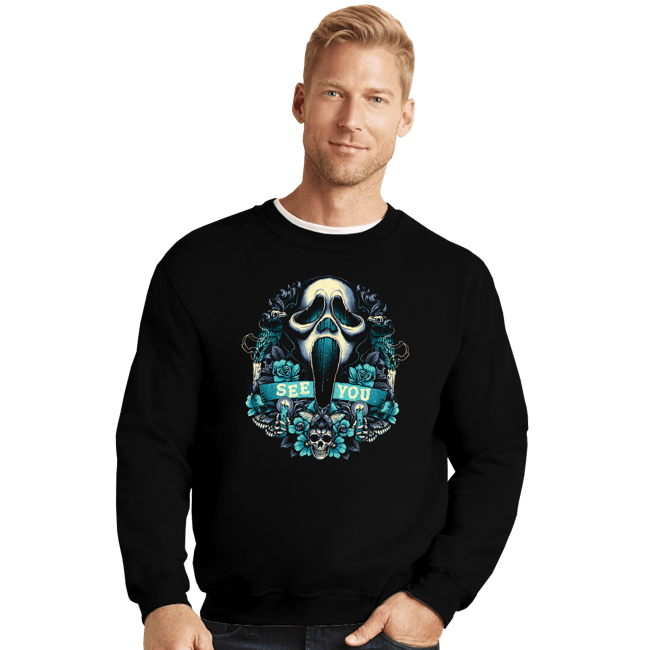 Shirts Crewneck Sweater, Unisex / Small / Black Symbol Of The Ghost