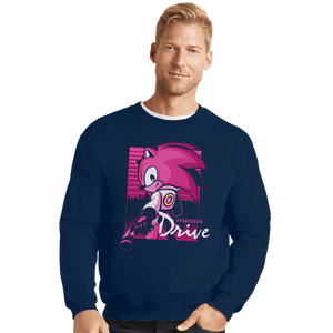 Secret_Shirts Crewneck Sweater, Unisex / Small / Navy Blue Driver