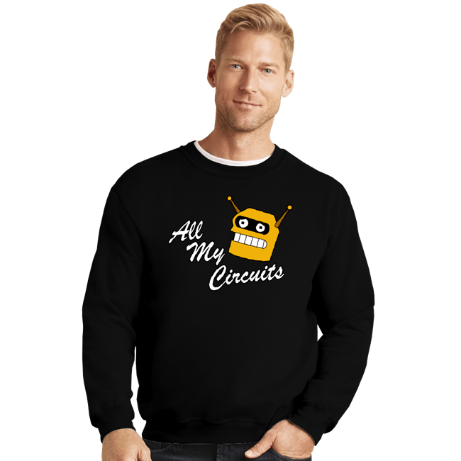 Secret_Shirts Crewneck Sweater, Unisex / Small / Black All My Circuts