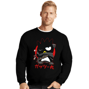 Daily_Deal_Shirts Crewneck Sweater, Unisex / Small / Black Guts-Maru