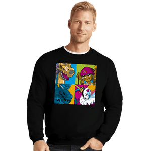 Secret_Shirts Crewneck Sweater, Unisex / Small / Black Dark Masters