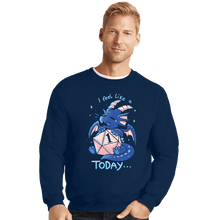Load image into Gallery viewer, Daily_Deal_Shirts Crewneck Sweater, Unisex / Small / Navy Rolled A 1 Today

