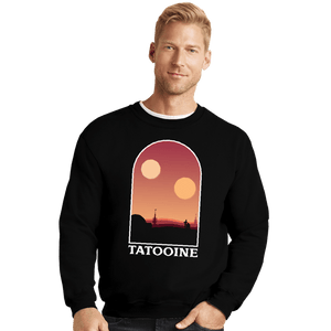 Shirts Crewneck Sweater, Unisex / Small / Black Desert Suns