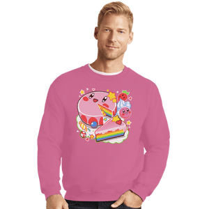 Shirts Crewneck Sweater, Unisex / Small / Azalea Kirby Cake