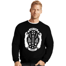 Load image into Gallery viewer, Shirts Crewneck Sweater, Unisex / Small / Black Zombie Attack Survivor
