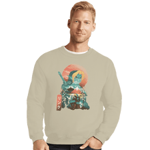 Load image into Gallery viewer, Shirts Crewneck Sweater, Unisex / Small / Sand Ukiyo Ocarina
