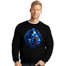 Load image into Gallery viewer, Daily_Deal_Shirts Crewneck Sweater, Unisex / Small / Black Cruella Bones
