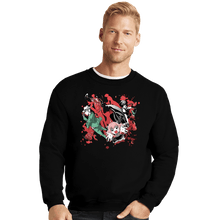 Load image into Gallery viewer, Shirts Crewneck Sweater, Unisex / Small / Black Spy Family Outing
