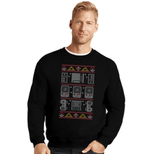 Load image into Gallery viewer, Secret_Shirts Crewneck Sweater, Unisex / Small / Black Nintendmas
