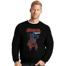 Load image into Gallery viewer, Daily_Deal_Shirts Crewneck Sweater, Unisex / Small / Black Eddie The Banished
