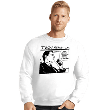 Load image into Gallery viewer, Secret_Shirts Crewneck Sweater, Unisex / Small / White The Twin Peaks LP
