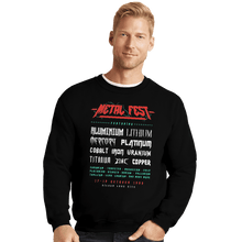 Load image into Gallery viewer, Shirts Crewneck Sweater, Unisex / Small / Black Metal Fest
