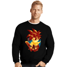 Load image into Gallery viewer, Daily_Deal_Shirts Crewneck Sweater, Unisex / Small / Black Crono
